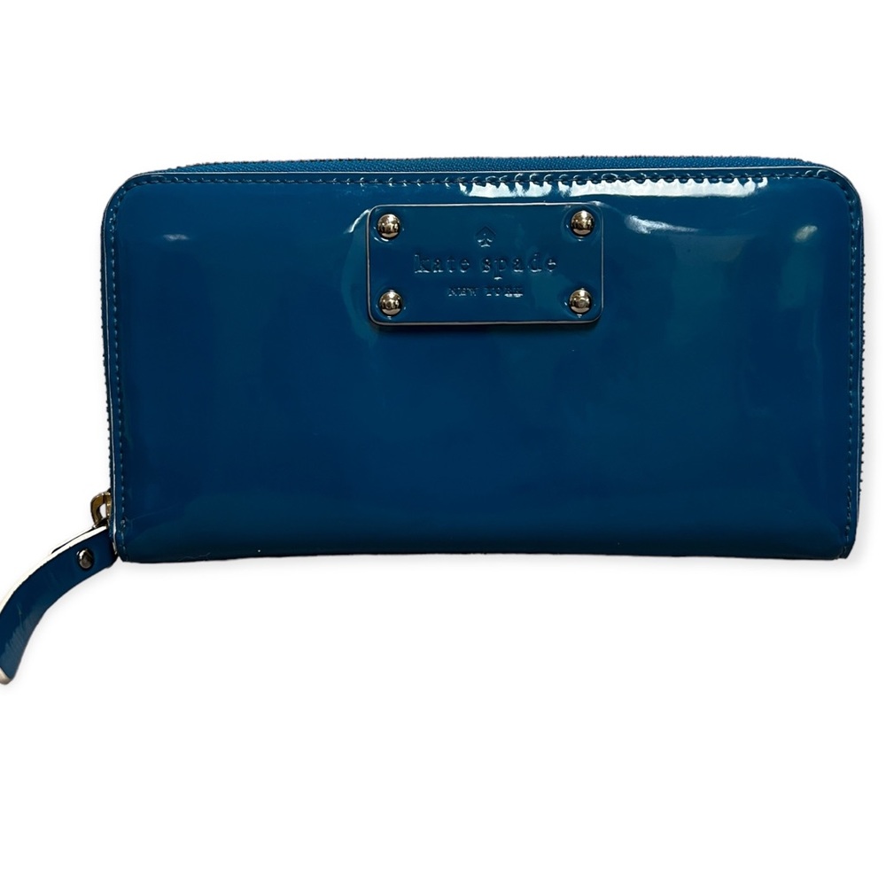 Kate Spade Blue Wallet - Picture 2 of 14